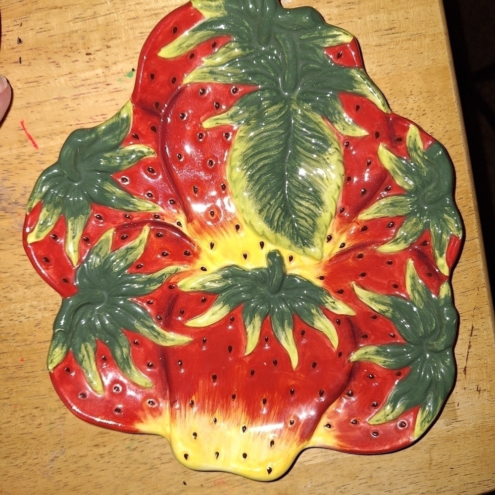 Ganz Strawberry Spoon Holder Wall Decor